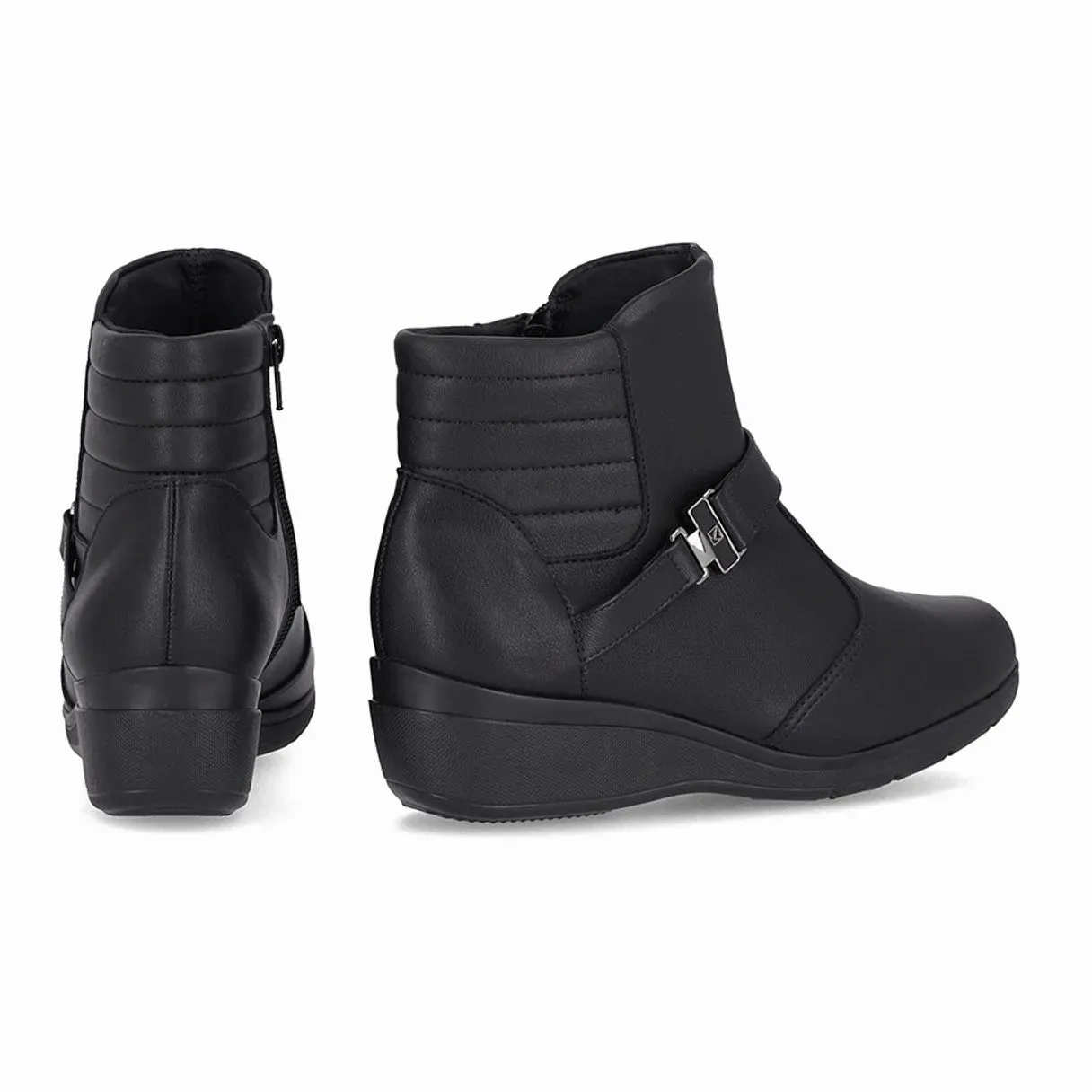 Piccadilly Bota 117106-17 Preto Napa Strech -1-